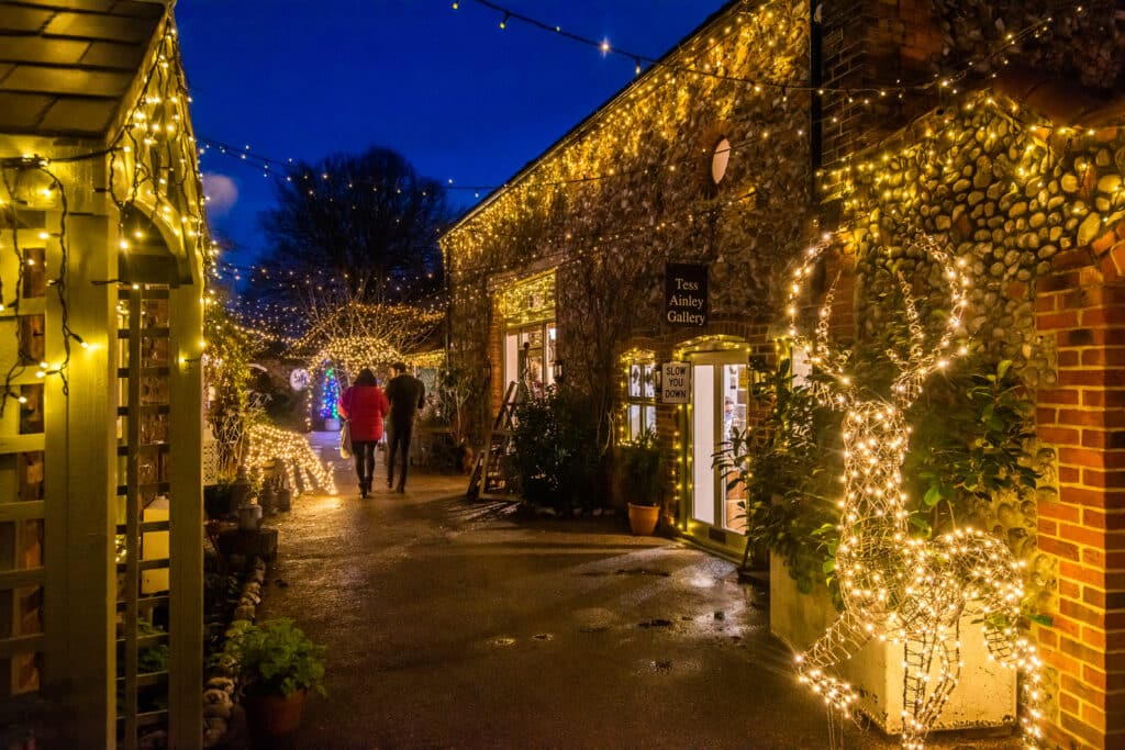 Christmas shopping in Norfolk