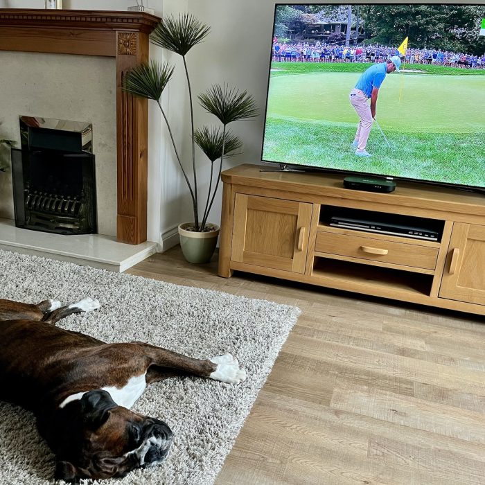 Bored with the golf