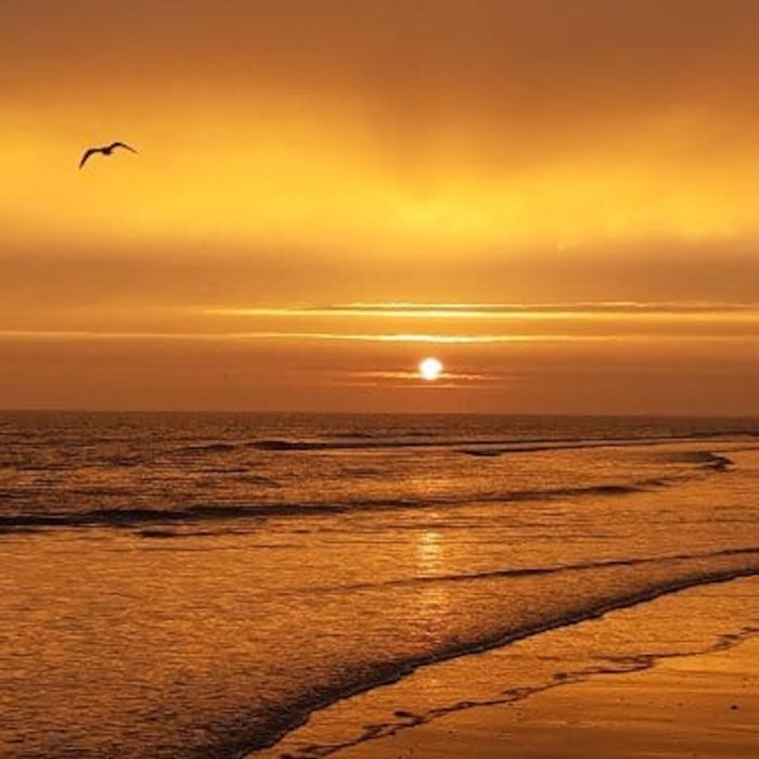 Sunrise at Trusthorpe